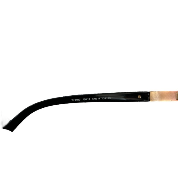 Tory Burch Gold Aviator Sunglasses New without tags - Never Used - Picture 3 of 3